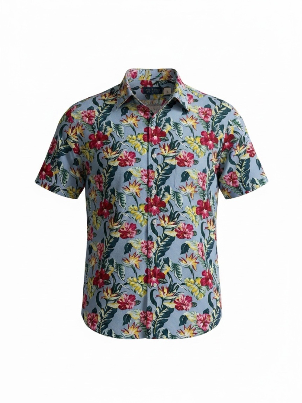Ralph Lauren Hawaiian Button-Down Shirt Sz: XL